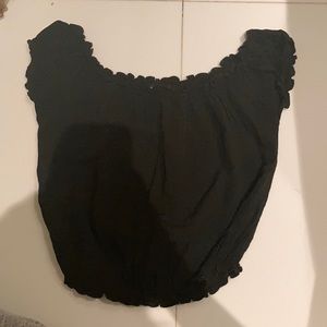 Black Brandy Melville Crop Top